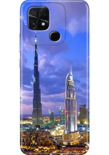 Poco C40 Kılıf Renkli Temalı Silikon Dubai