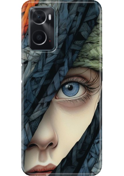 Oppo A76 Kılıf Silikon Tasarım Stok Siluet