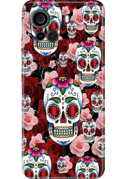 Casper Via F30 Uyumlu Kılıf Desenli Silikon Renkli Tpu Uv Kabile