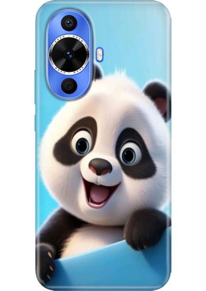 Huawei Nova 12S Kılıf Desenli Kapak Renkli Tpu Uv Panda