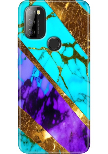 Reeder P13 Blue Max 2021 Kılıf Rubber Baskı Silikon Cover Nezih Mermer