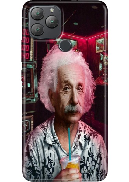 General Mobile Gm 22 Plus Kılıf Desenli Esnek Silikon Uv Albert