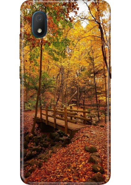 Tcl L7 Kılıf Desenli Silikon Renkli Phone Case Kasımda Aşk