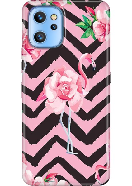 Reeder S19 Max Pro Kılıf Desenli Temalı Baskılı Silikon Kapak Flamingo