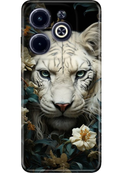 Infinix Hot 40 / Infinix Hot 40 Pro Kılıf Renkli Silikon Aslan