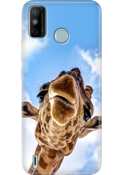 Tecno Spark 6 Go Kılıf Desenli Kapak Renkli Ermer Öpücük