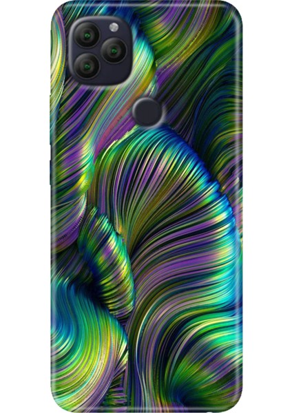 General Mobile Gm 22 - 22S Kılıf Desenli Rubber Silikon Holographic