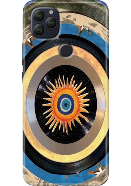 General Mobile Gm 22 - 22S Kılıf Desenli Rubber Silikon Nazar