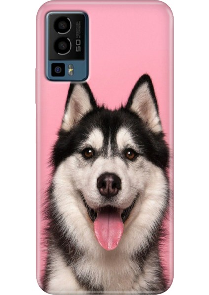 General Mobile Gm 23 Kılıf Desenli GM23 Silikon Case Uv Hasky