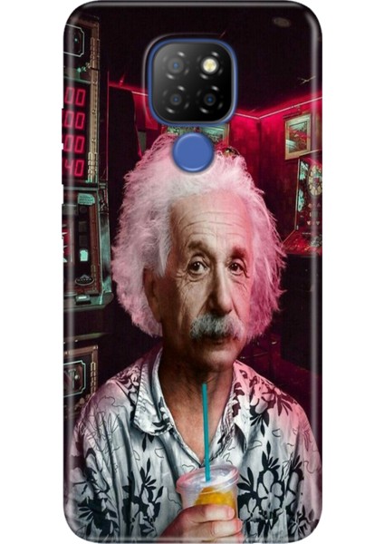 General Mobile Gm 20 Kılıf Desenli Silikon Case Uv Albert