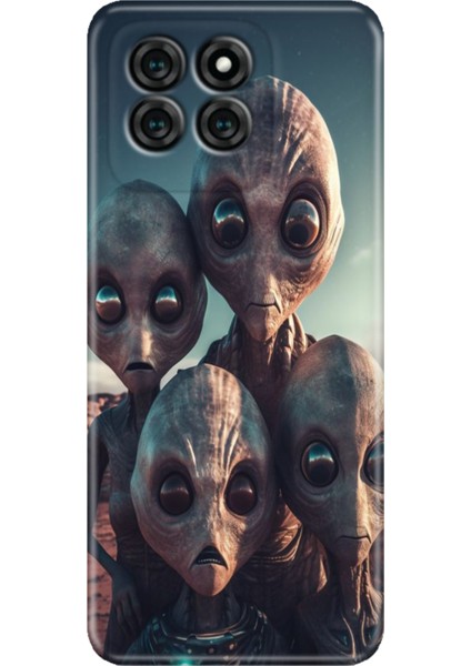 Reeder S71 Kılıf Desenli Kapak Renkli Tpu Uv Ufo