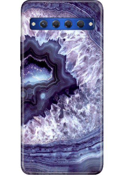 Tcl 10 Plus Kılıf Desenli Silikon Renkli Tpu Case Elmas