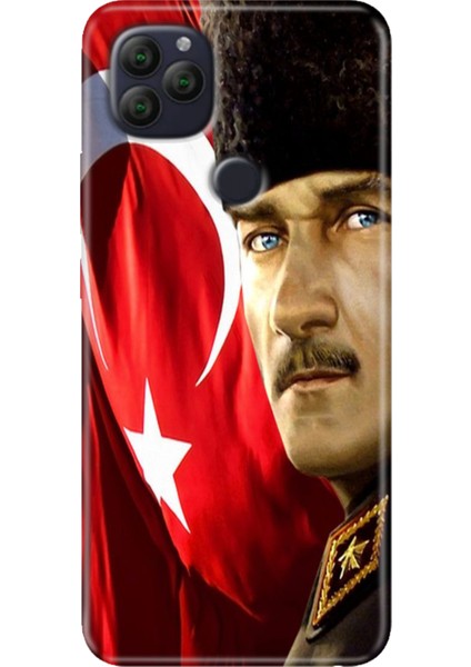 General Mobile Gm 22 - 22S Kılıf Desenli Rubber Silikon Mustafa Kemal
