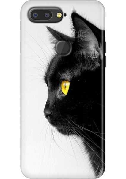 General Mobile Gm 9 Pro Kılıf Desenli Esnek Silikon Kapak Uv Kedi Bakışı