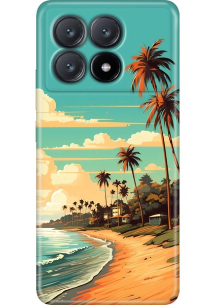 Xiaomi Poco X6 Pro Kılıf Renkli Esnek Silikon Malibu