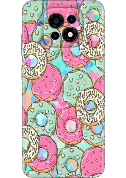 Casper Via M30 Kılıf Outlet Desenli Ermer Kapak Silikon Donut