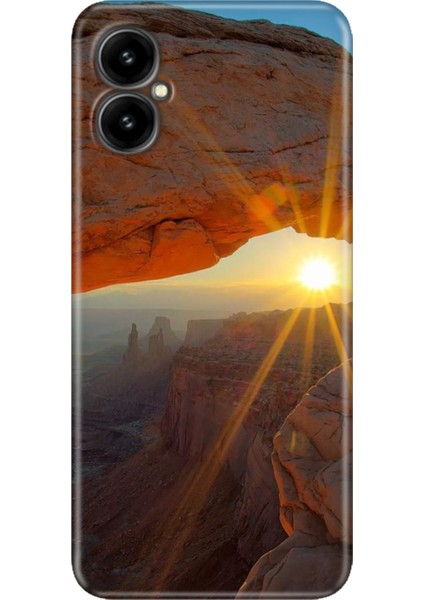 Omix X5 Kılıf Desenli Baskılı Hd Kaleografi Silikon Sun