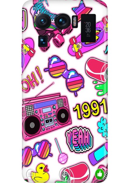 Xiaomi Mi 11 Ultra Kılıf Desenli Outlet Silikon 90'lar