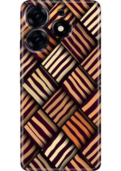 Tecno Spark 20 - 20C Kılıf Renkli Temalı Tarz Silikon Leo