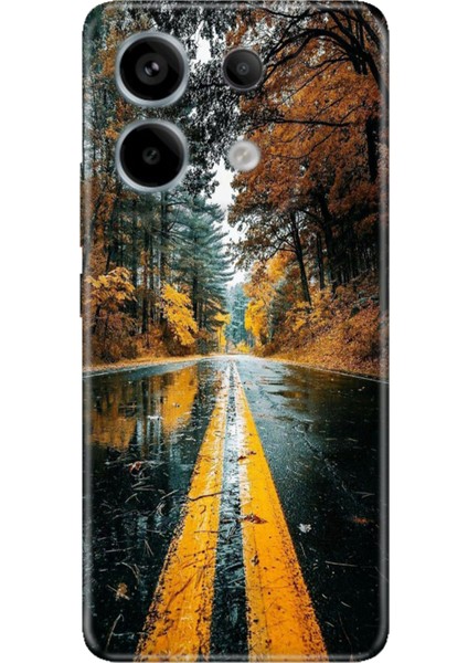 Redmi Note 13 Pro 5g / Poco X6 Kılıf Renkli Esnek Silikon Korku Yolu