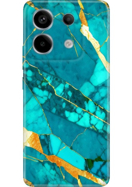 Redmi Note 13 Pro 5g / Poco X6 Kılıf Renkli Esnek Silikon Prag Mermer