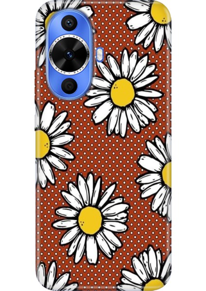 Huawei Nova 12S Kılıf Desenli Kapak Renkli Tpu Uv Puantiye