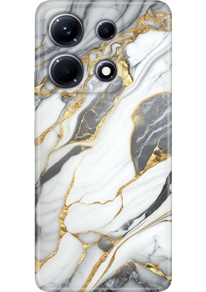 Infinix Note 30 Pro Kılıf 6.67" Desenli Baskılı Esnek Silikon Kapak Arsos Mermer