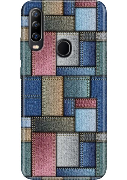 General Mobile Gm 20 Pro Kılıf Baskılı Silikon Case Uv Jean Pattern