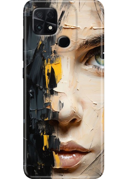 Poco C40 Kılıf Renkli Temalı Silikon Beauty