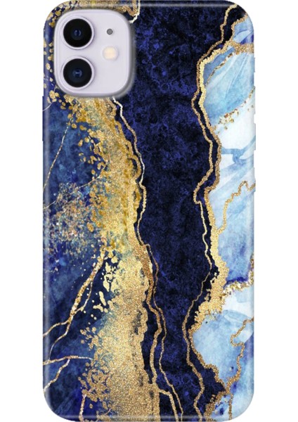 Apple iPhone 11 Kılıf Renkli Temalı iPhone 11 Silikon Hillmermer