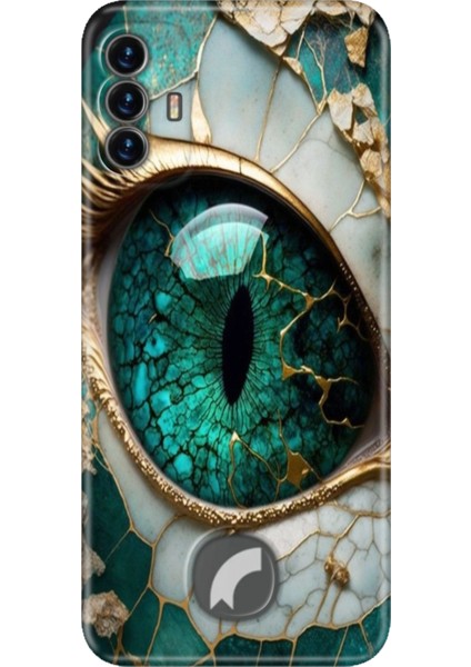 Reeder S19 Max Pro S Kılıf Silikon Tema Baskı Uv Tanrıça Gözü