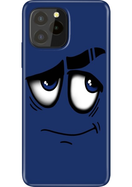 Oukitel C21 Pro / Plus Uyumlu Kılıf Desenli Silikon Renkli Tpu Uv Acaba