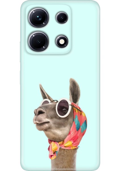 Infinix Note 30 Kılıf Desenli Baskılı Esnek Silikon Kapak Deve