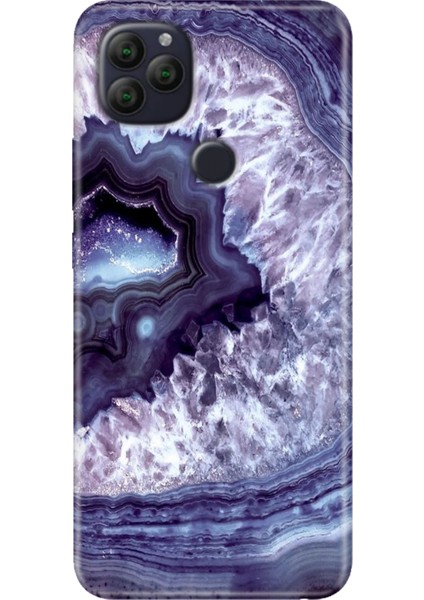 General Mobile Gm 22 - 22S Kılıf Desenli Rubber Silikon Elmas