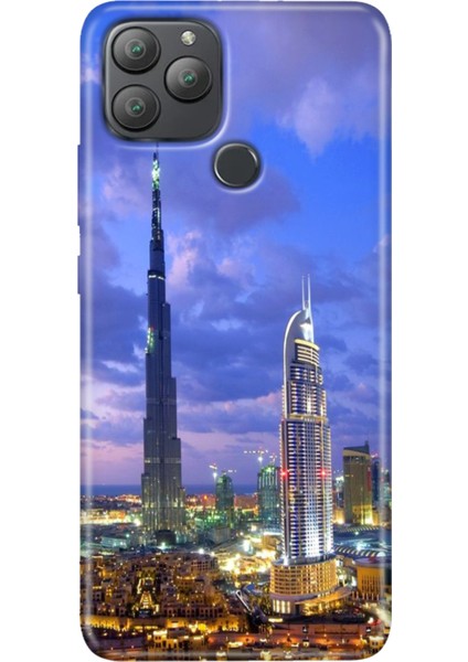General Mobile Gm 22 Plus Kılıf Desenli Esnek Silikon Uv Dubai