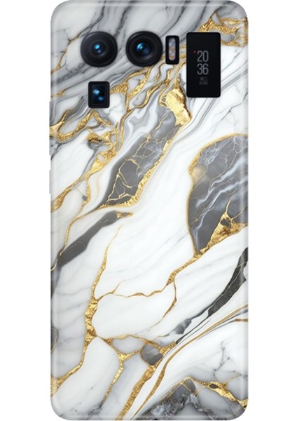 Xiaomi Mi 11 Ultra Kılıf Desenli Outlet Silikon Arsos Mermer