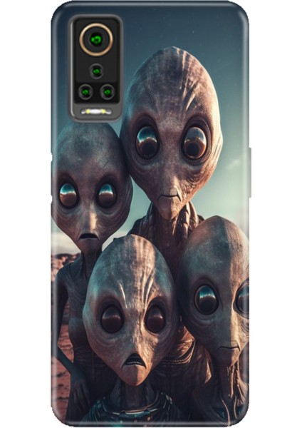 General Mobile Gm 22 Pro Kılıf Hd Desenli Esnek Silikon Ufo
