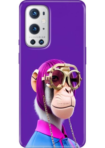 Oneplus 9 Pro Kılıf Desenli Design Silikon Monkey