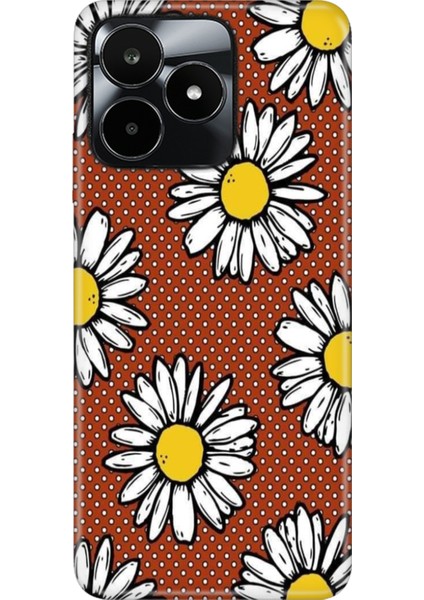 Realme C53 Kılıf (RMX3760) Uyumlu Desenli Silikon Renkli Tpu Uv Puantiye
