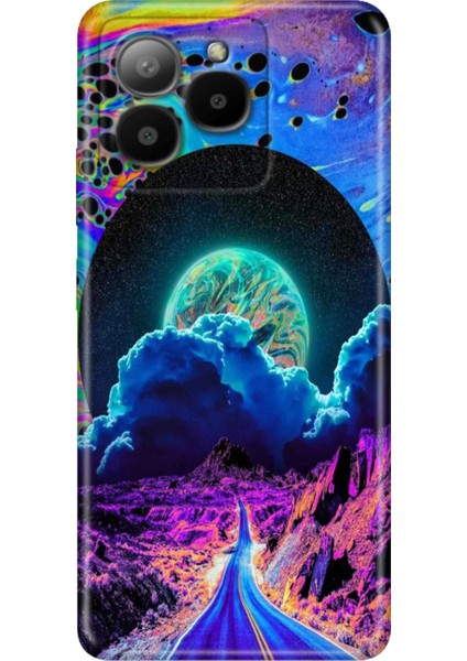 Omix X7 Kılıf Silikon Tasarım Stok Dream Road