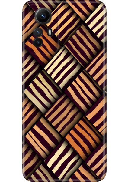 Xiaomi Redmi Note 12S Kılıf Desenli Ermer Silikon Leo