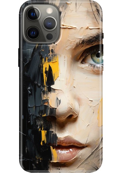 Apple iPhone 12 Pro Kılıf Tasarım Baskılı Silikon Beauty