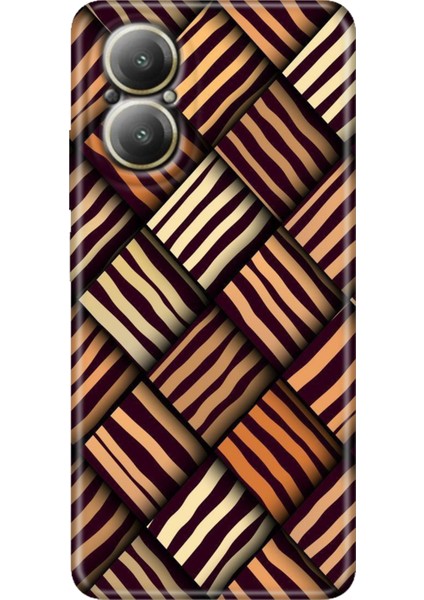 Realme 12 Lite Kılıf Renkli Rubber Baskılı Silikon Leo