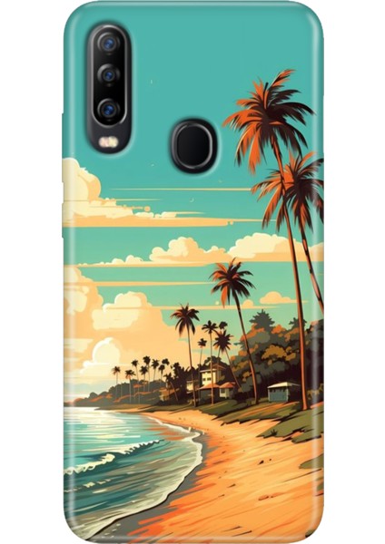 General Mobile Gm 20 Pro Kılıf Baskılı Silikon Case Uv Malibu