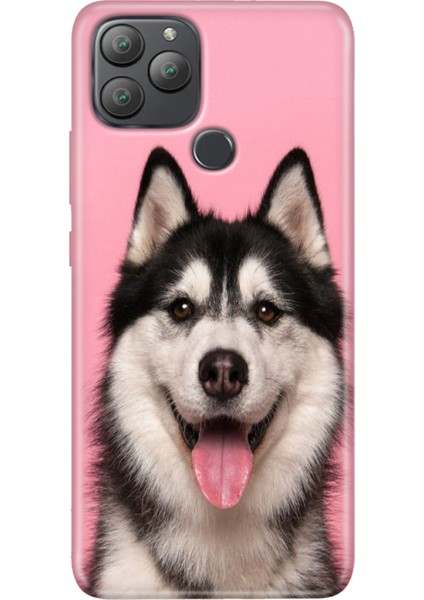 General Mobile Gm 22 Plus Kılıf Desenli Esnek Silikon Uv Hasky