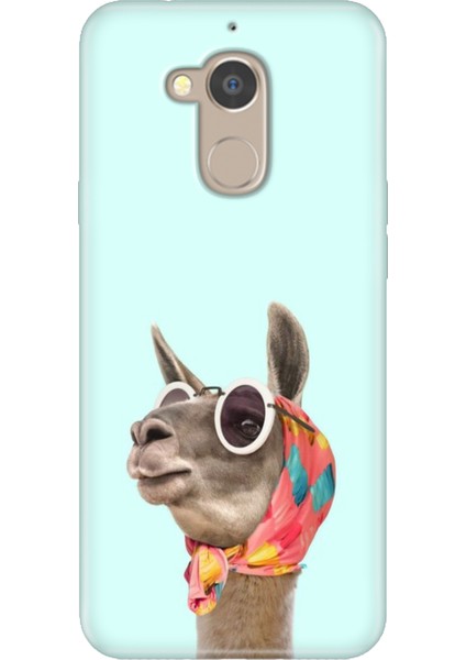 General Mobile Gm 8 Uyumlu Kılıf Desenli Silikon Renkli Tpu Uv Deve