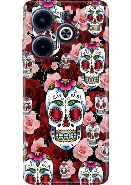 Infinix Hot 40 / Infinix Hot 40 Pro Kılıf Renkli Silikon Kabile