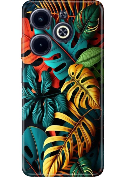 Infinix Hot 40 / Infinix Hot 40 Pro Kılıf Renkli Silikon Renkli Orman