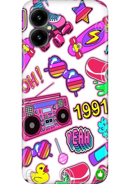 Omix X5 Kılıf Desenli Baskılı Hd Kaleografi Silikon 90'lar