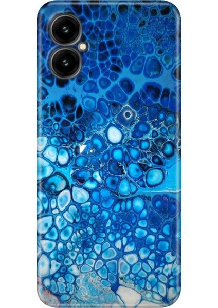 Omix X5 Kılıf Desenli Baskılı Hd Kaleografi Silikon Derin Mavi